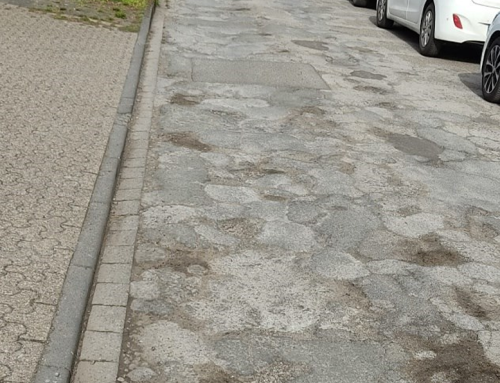 BV Walsum – Antrag: Kurzfristige Sanierung bzw. Erneuerung der Fahrbahndecke auf der Ottostraße in 47178 Duisburg- Walsum (von Karlstraße bis Herzogstraße)